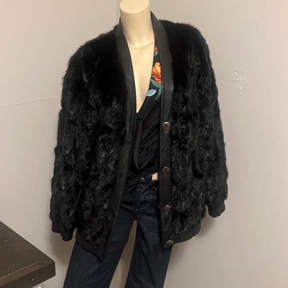Vintage Joseph Adams fur coat - Picture 1 of 3